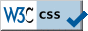 Icono de validación de css creado por W3C