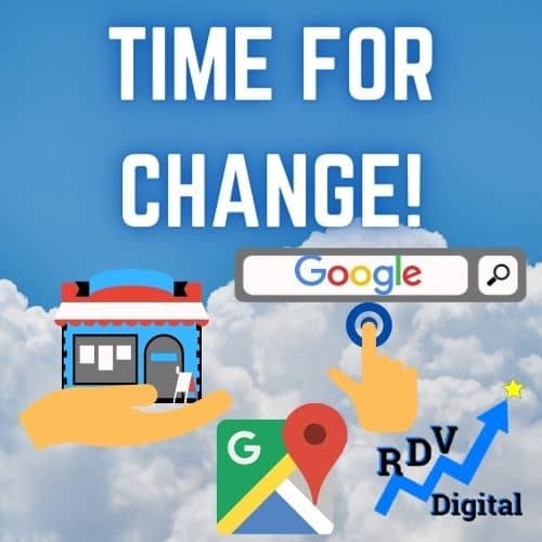 Tiempo de cambio: crea tu web y sé digital.